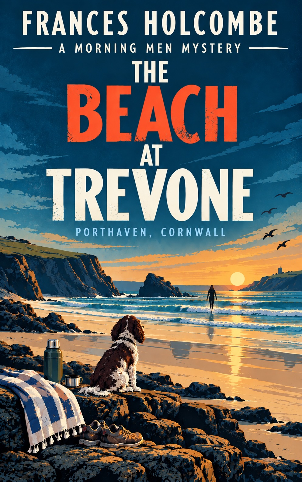 The Beach at Trevone cover