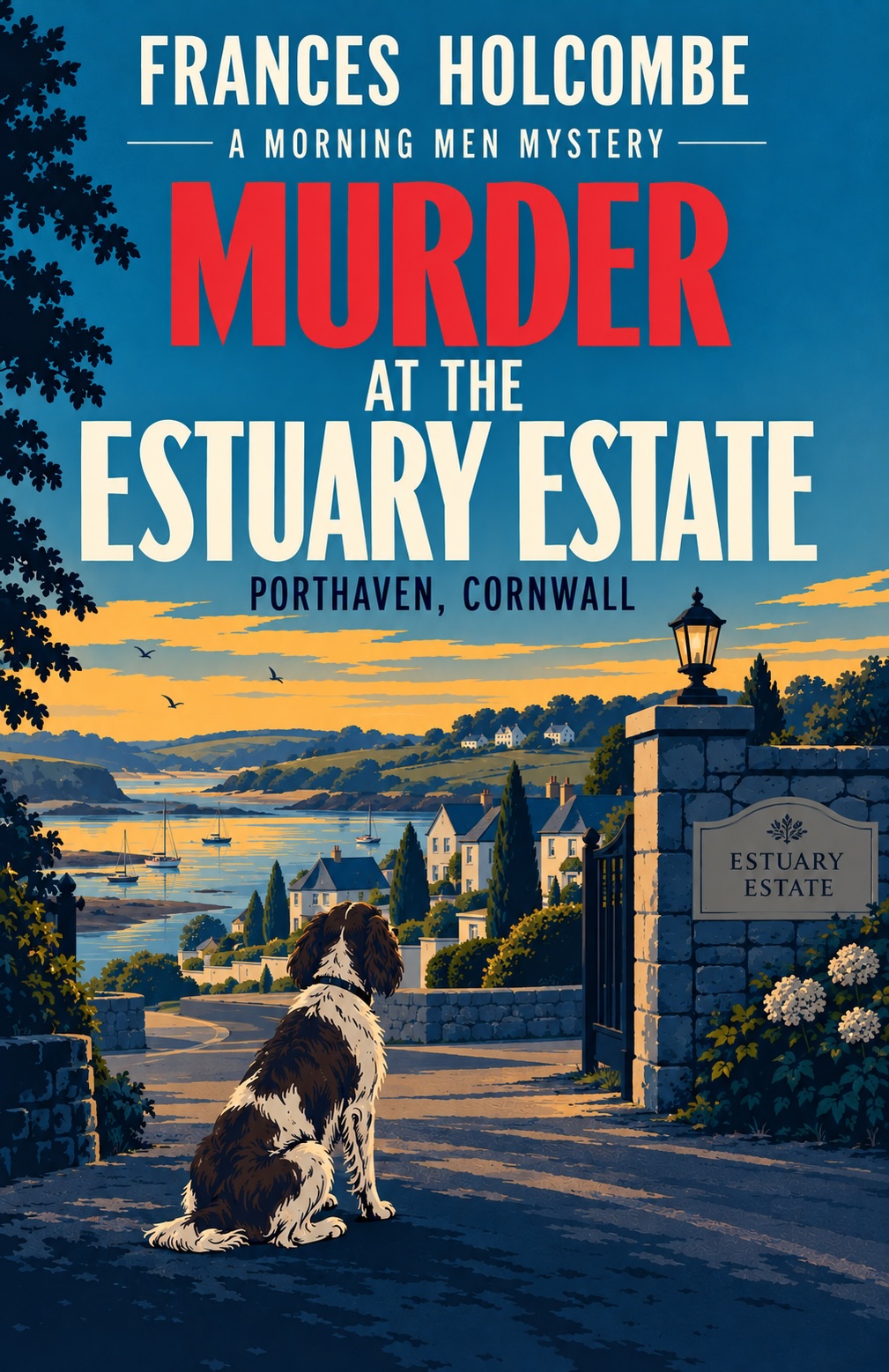 Murder at the Estuary Estate cover